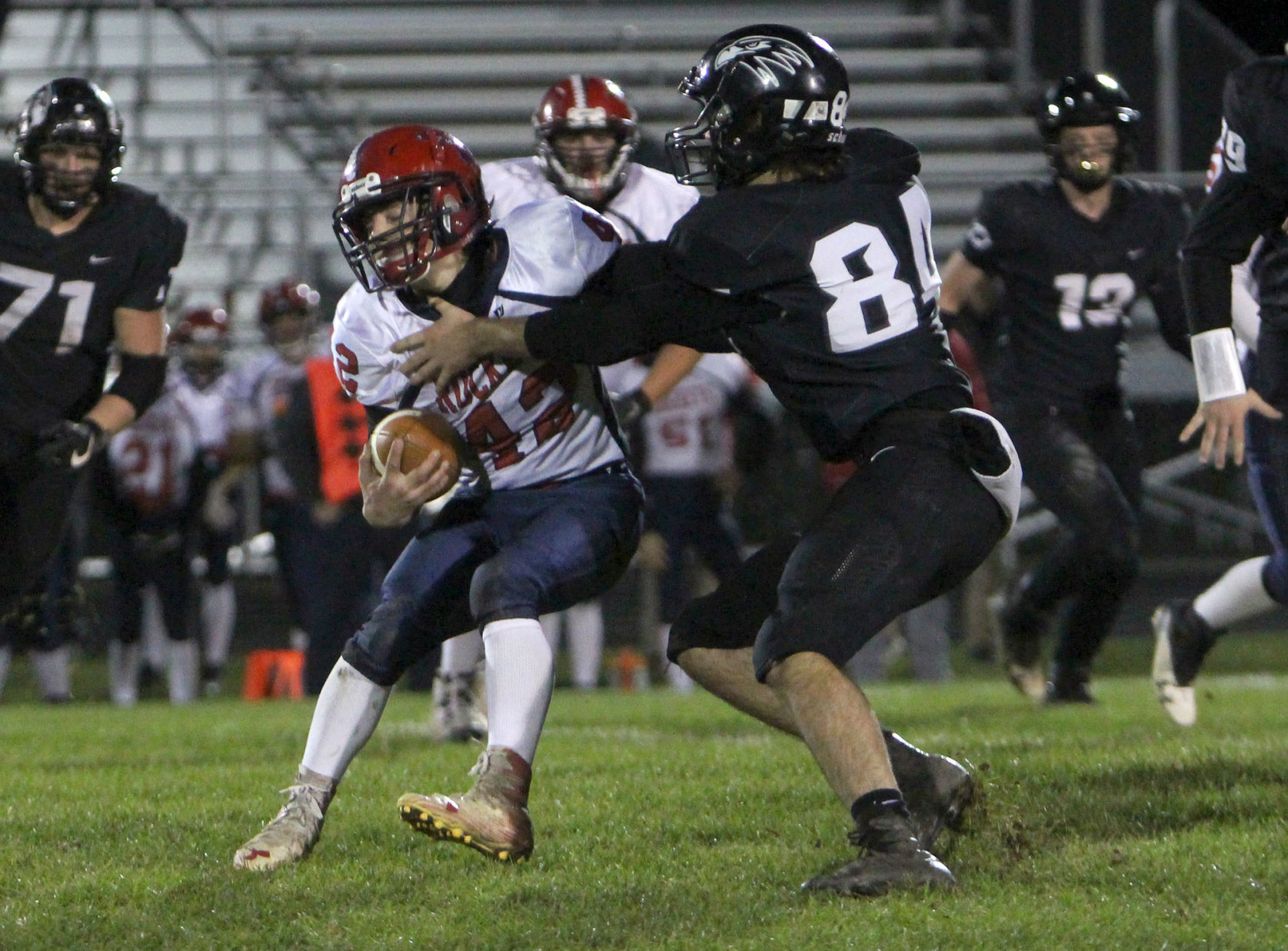 Spencer/Columbus at Bloomer football 10-25-19